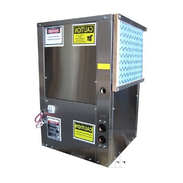 Coldflow 1 Ton Water Source Heat Pump - CuproNickel - Vertical - Right Hand Return - CFX012V-RF-A